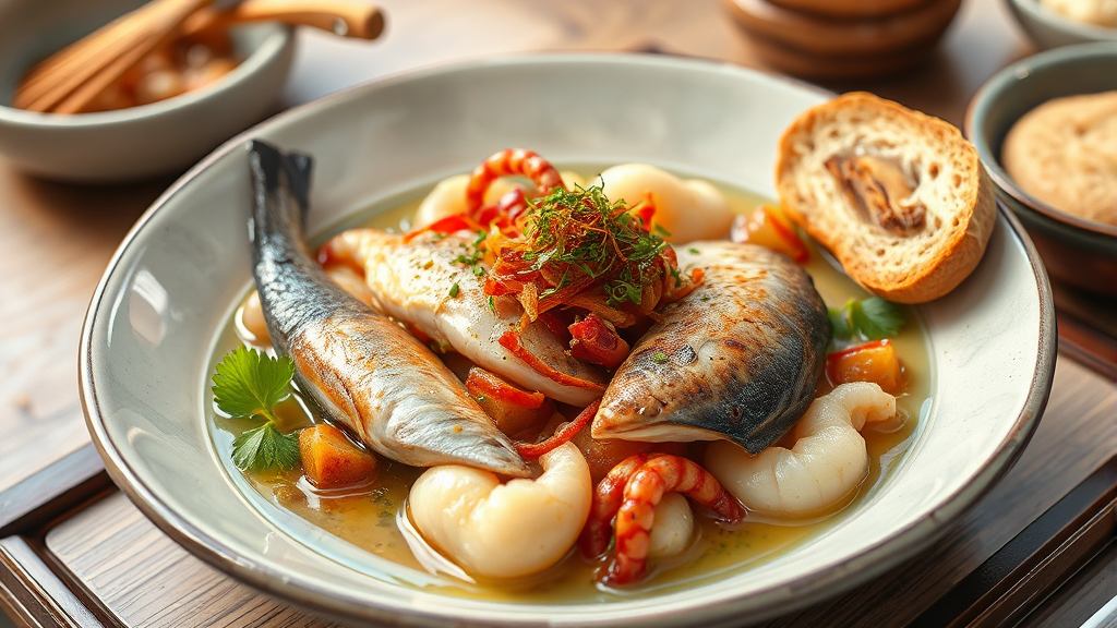 목포 맛집 탐험 시작! (realistic 스타일)