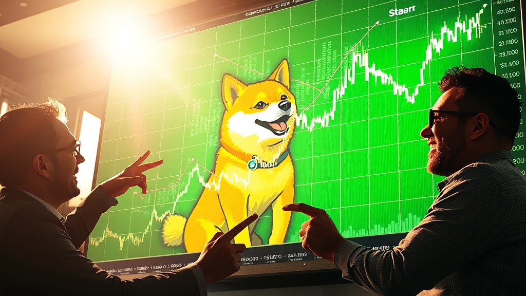 밈코인 시장 동향과 전망 (realistic 스타일)