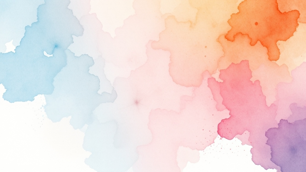 성능 및 배터리 효율 (watercolor 스타일)