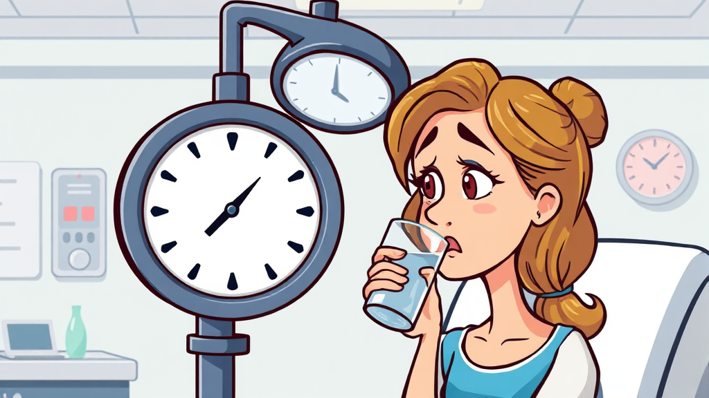 물, 마셔도 될까요? (cartoon 스타일)