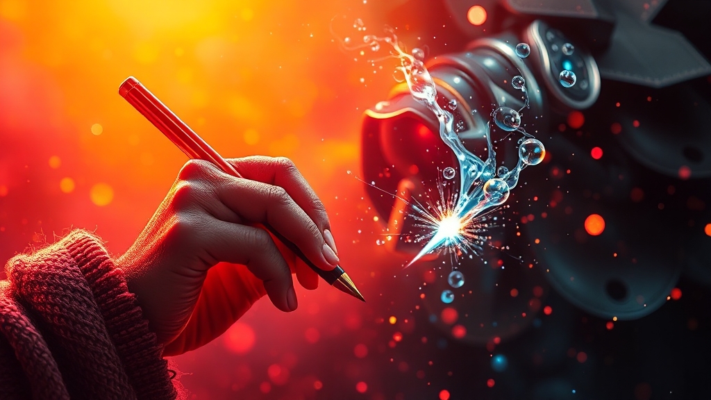 글쓰기 유형별 프롬프트 예시 (블로그, 이메일, 소설 등) (realistic 스타일)