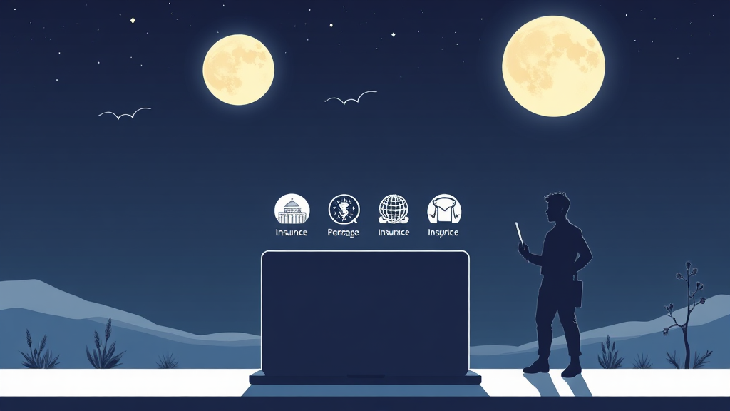 투잡 시 4대보험, 불이익은? (illustration 스타일)