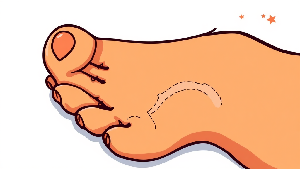 발가락 모양으로 알아보는 나의 성향과 재물운 (cartoon 스타일)