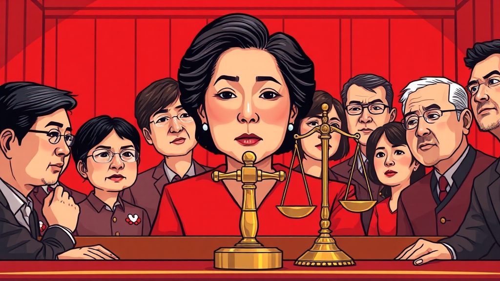 정치권 이슈 및 논쟁 심화 (cartoon 스타일)