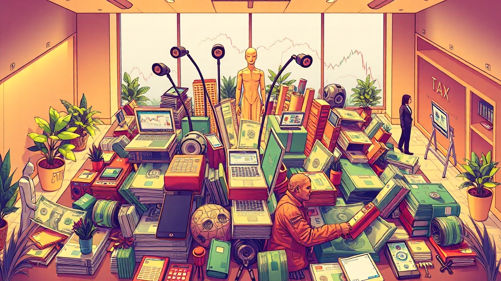 종합소득세, 왜 내야 할까? (illustration 스타일)