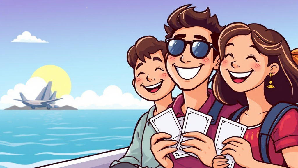 가족 마일리지 합산 방법 (cartoon 스타일)