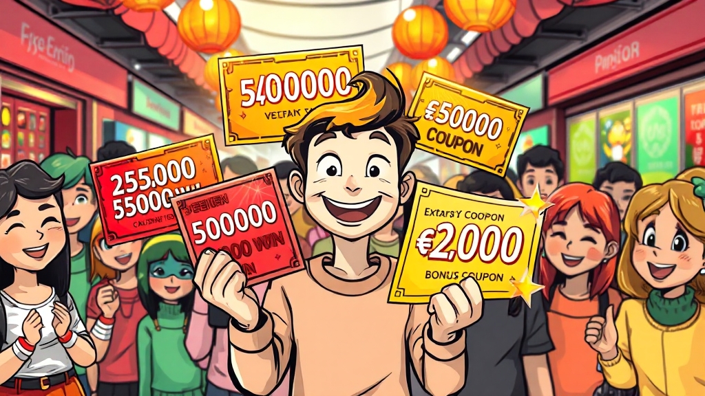 소비쿠폰, 누가 얼마나 받을 수 있나요? (cartoon 스타일)