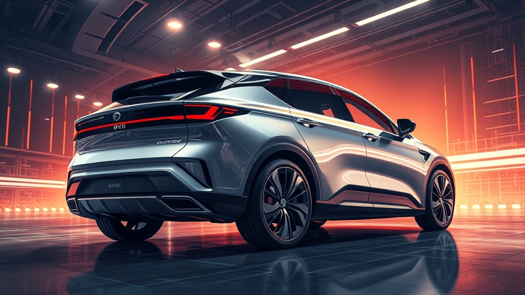 BYD 씰 핵심 스펙 (illustration 스타일)