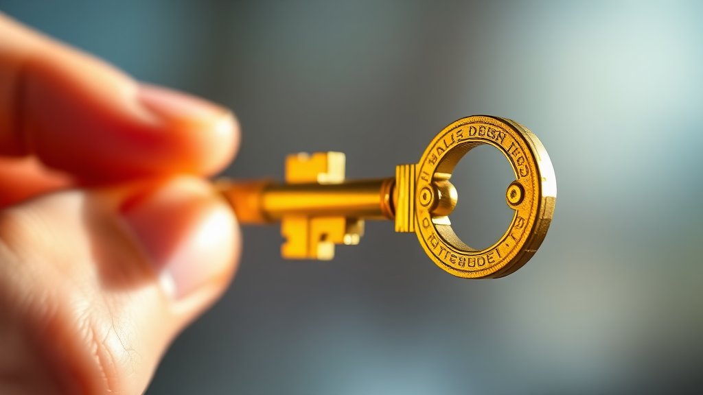 신용점수, 대출의 핵심 키! (realistic 스타일)