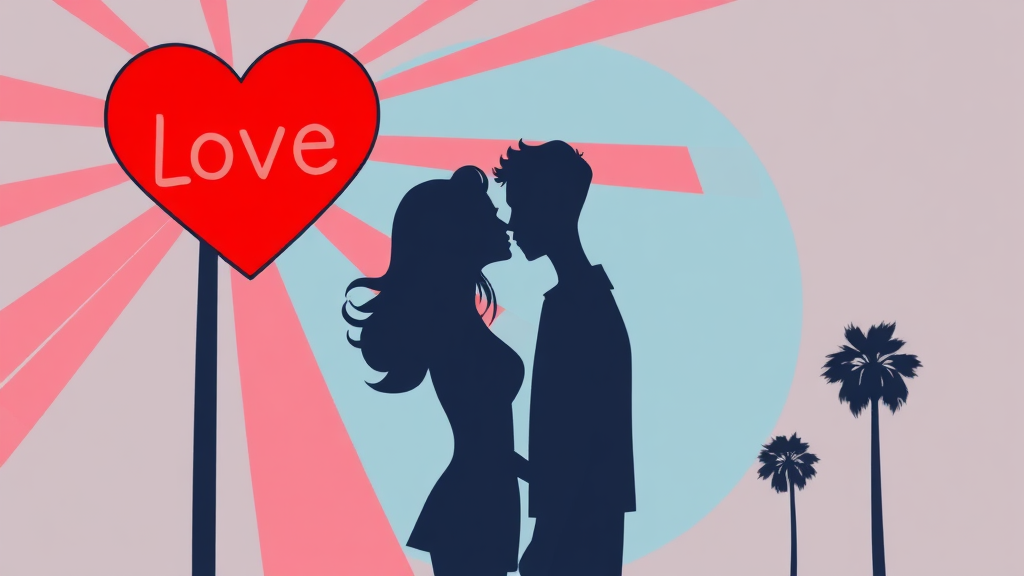 불량연애 인스타 소비 시 주의 (cartoon 스타일)