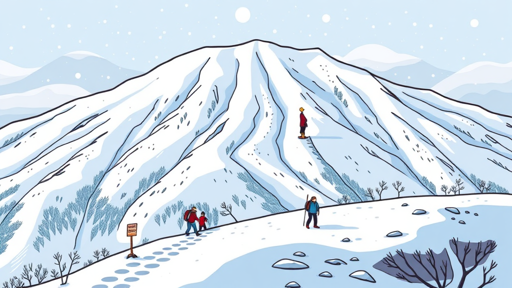 겨울철 날씨 확인 (cartoon 스타일)