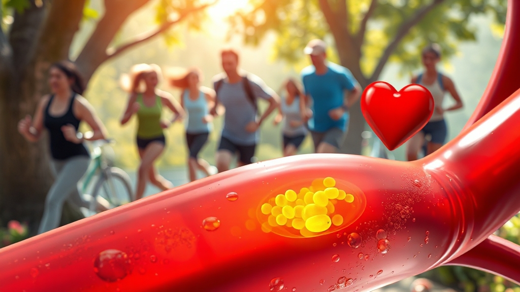 고혈압과 고지혈증, 위험 신호와 관리법 (realistic 스타일)