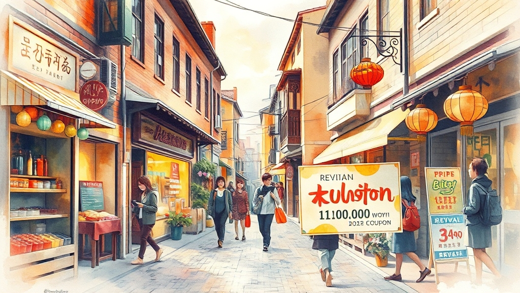 소비쿠폰, 왜 중요할까요? (watercolor 스타일)