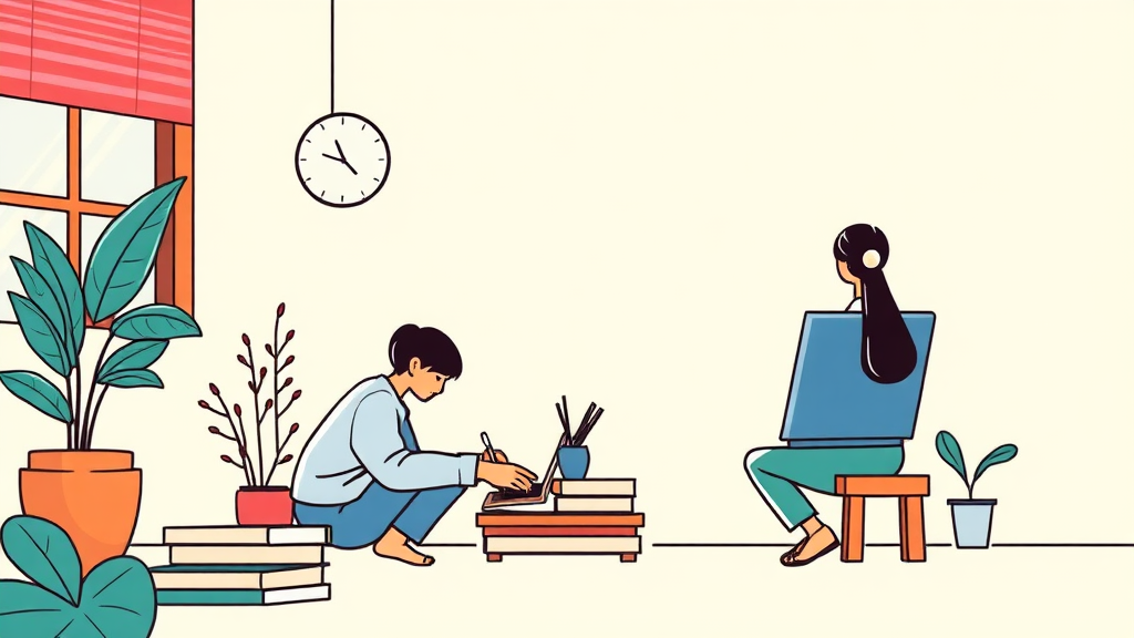 어떤 훈련을 선택해야 할까? (illustration 스타일)