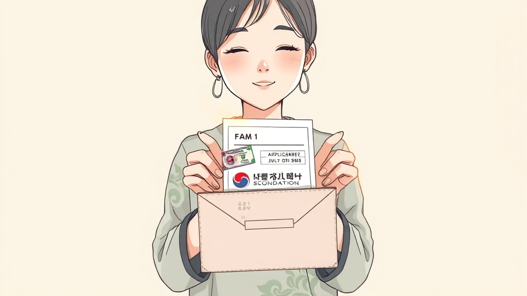 신청 절차, 어렵지 않아요! (illustration 스타일)