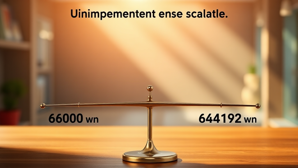 실업급여, 얼마나 받을까? (realistic 스타일)