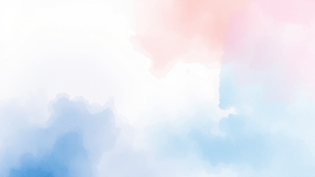 바우처 신청 절차 (watercolor 스타일)