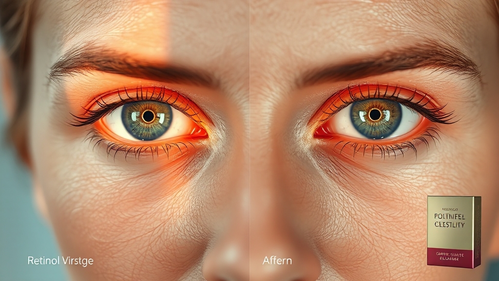 인기 레티놀 아이크림 비교 분석 (realistic 스타일)