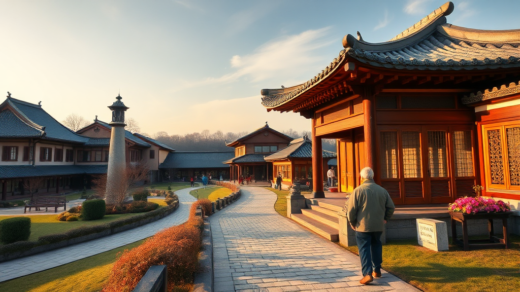 루덴시아 주변 관광 명소 (realistic 스타일)