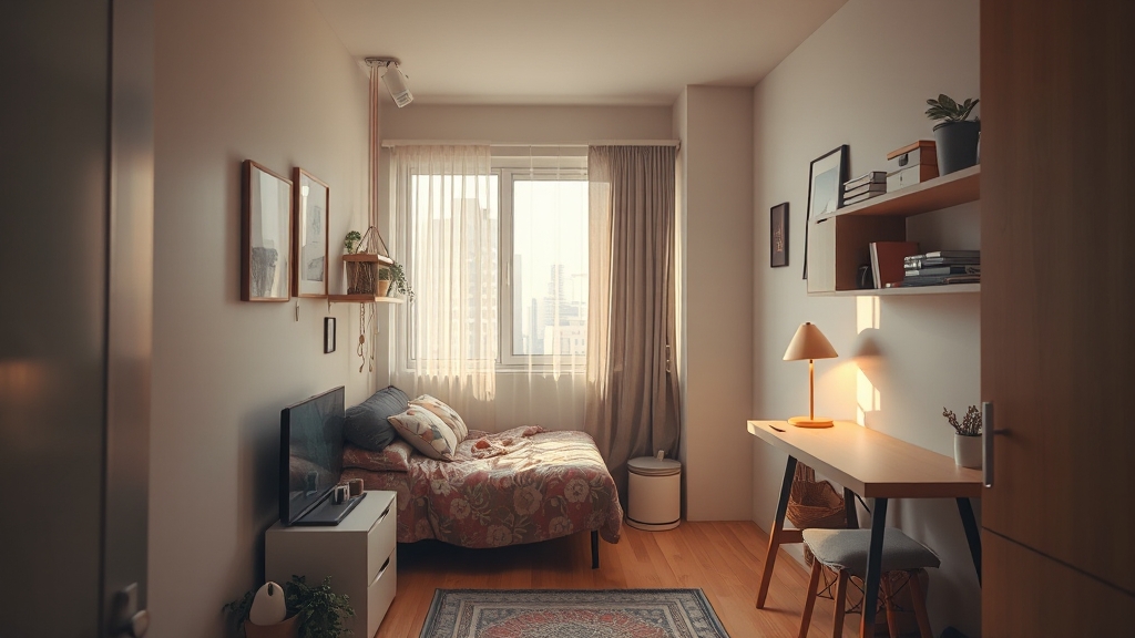 초소형 아파트 시장 전망: 거품인가, 표준인가? (realistic 스타일)