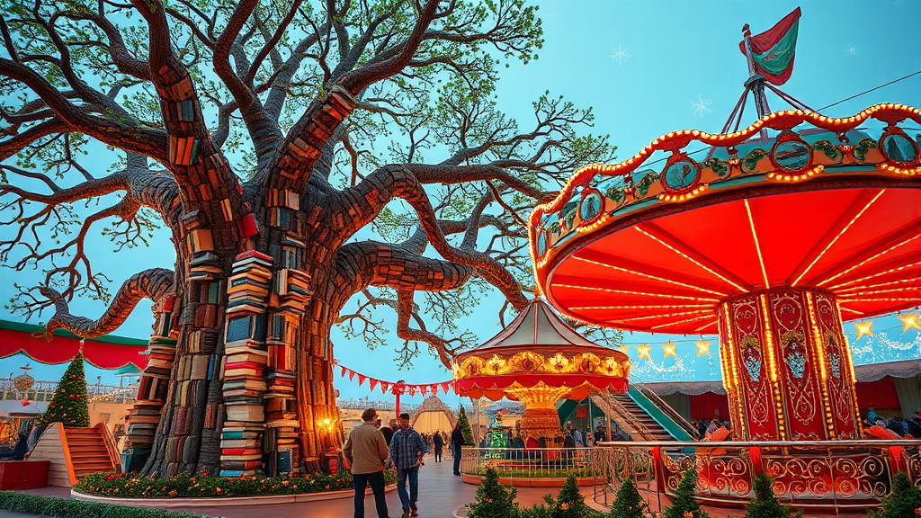 트리 컨셉 및 특징 (realistic 스타일)