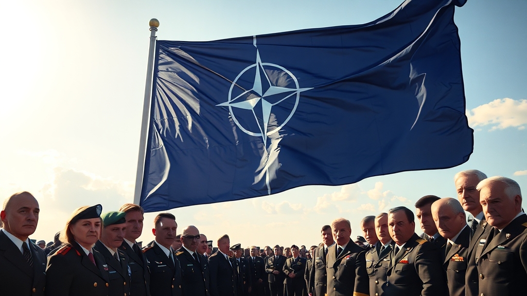 NATO 동맹의 대응 및 국제 사회 반응 (realistic 스타일)