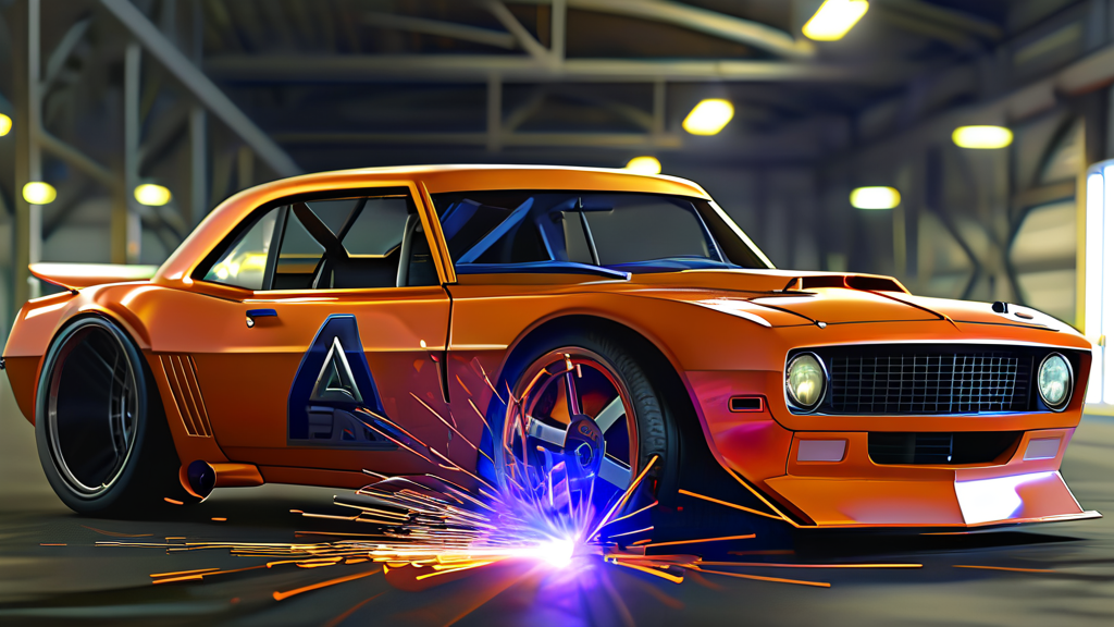 외관과 하부, 사고 흔적을 찾는 디테일 (realistic 스타일)