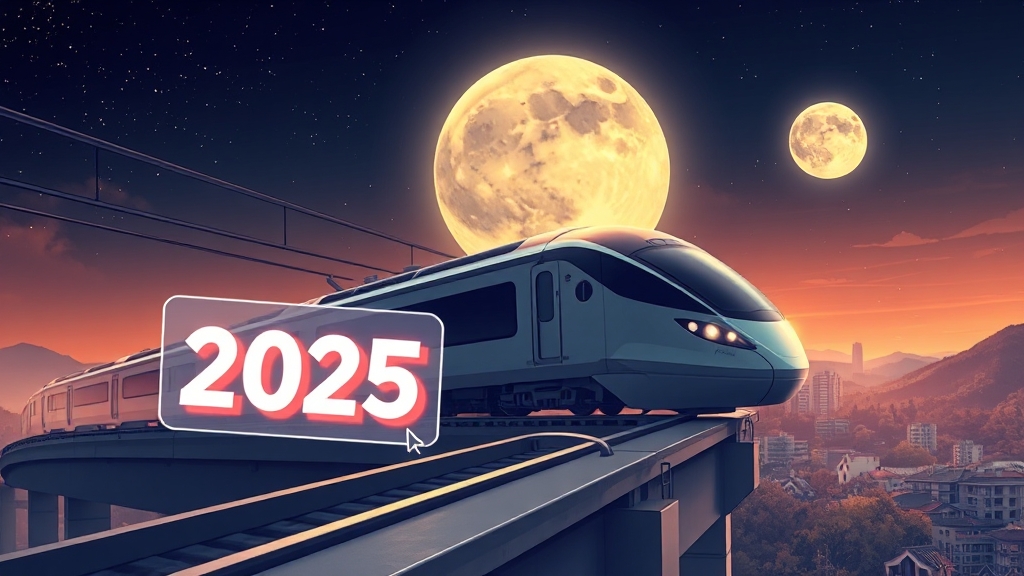 2025 추석 KTX 예매 일정 (illustration 스타일)