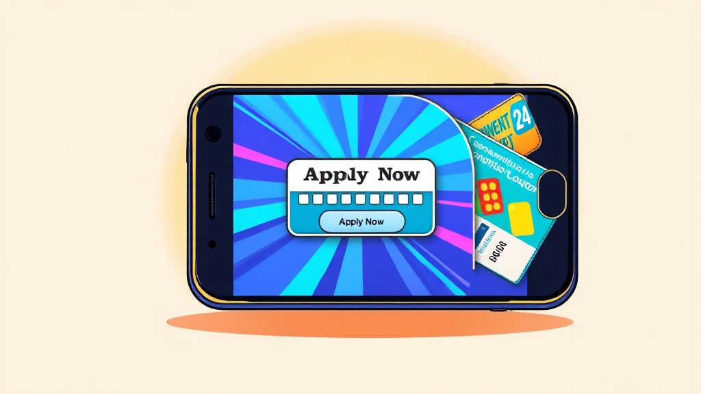 온라인 신청 방법 (cartoon 스타일)