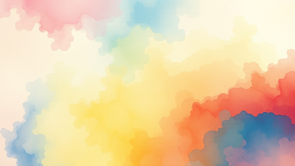 축제 프로그램 안내 (watercolor 스타일)