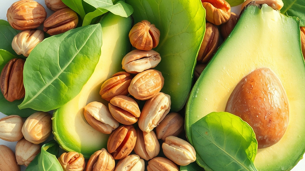 비타민 E: 항산화 & 노폐물 제거 (watercolor 스타일)