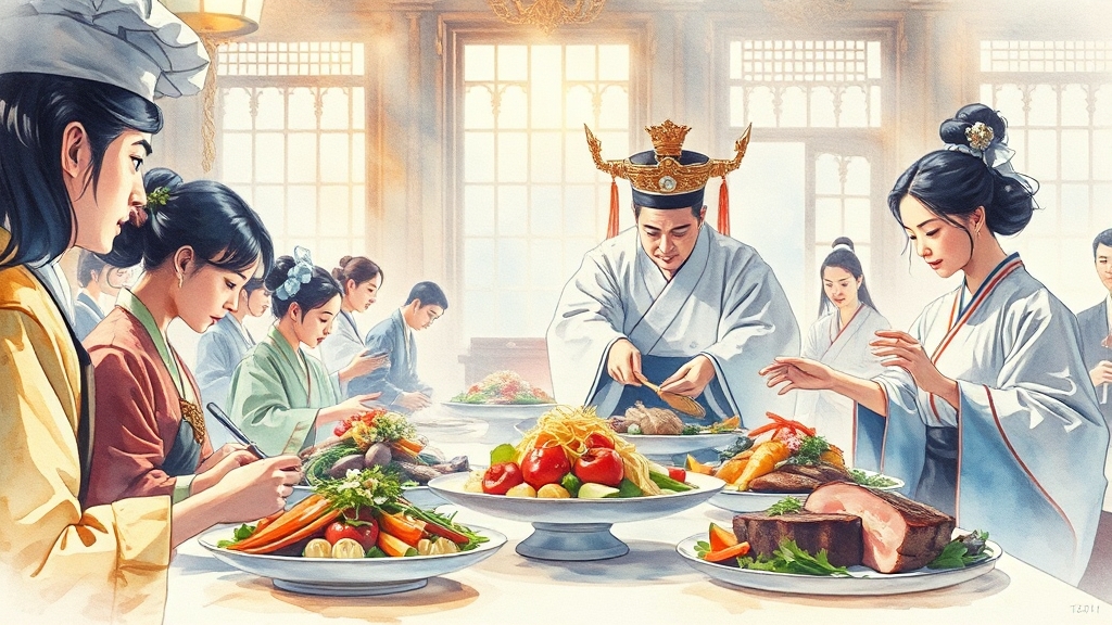 시청자들이 주목하는 점 (watercolor 스타일)