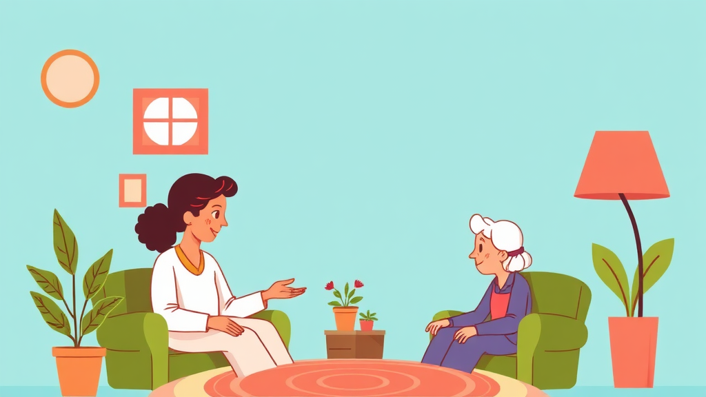 건강보험 및 장기요양보험: 아플 때 걱정 없는 사회 만들기 (cartoon 스타일)