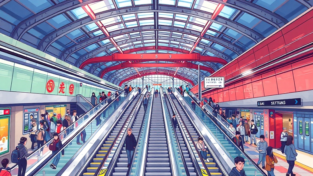 GTX A노선 환승 정보: 꿀팁 대방출 (cartoon 스타일)