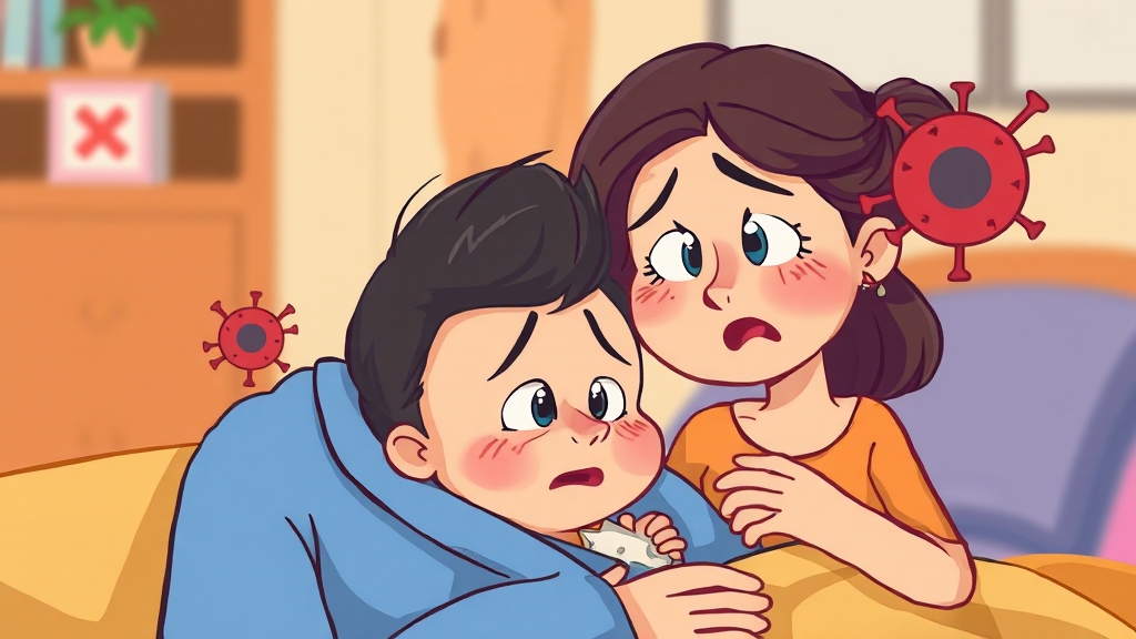 RSV 바이러스 고위험군은 누구? (cartoon 스타일)