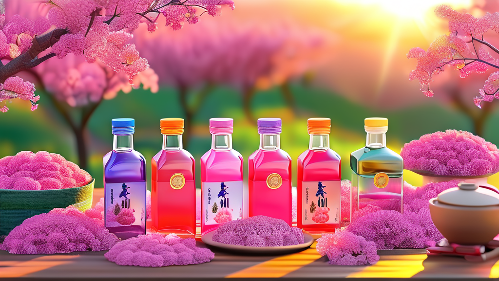 입맛 돋우는 즐거움: 산수유를 활용한 먹거리와 맛집 (realistic 스타일)