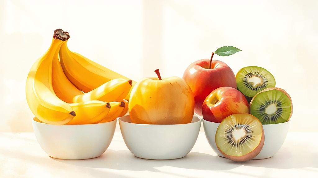 보관 시 주의사항 (watercolor 스타일)