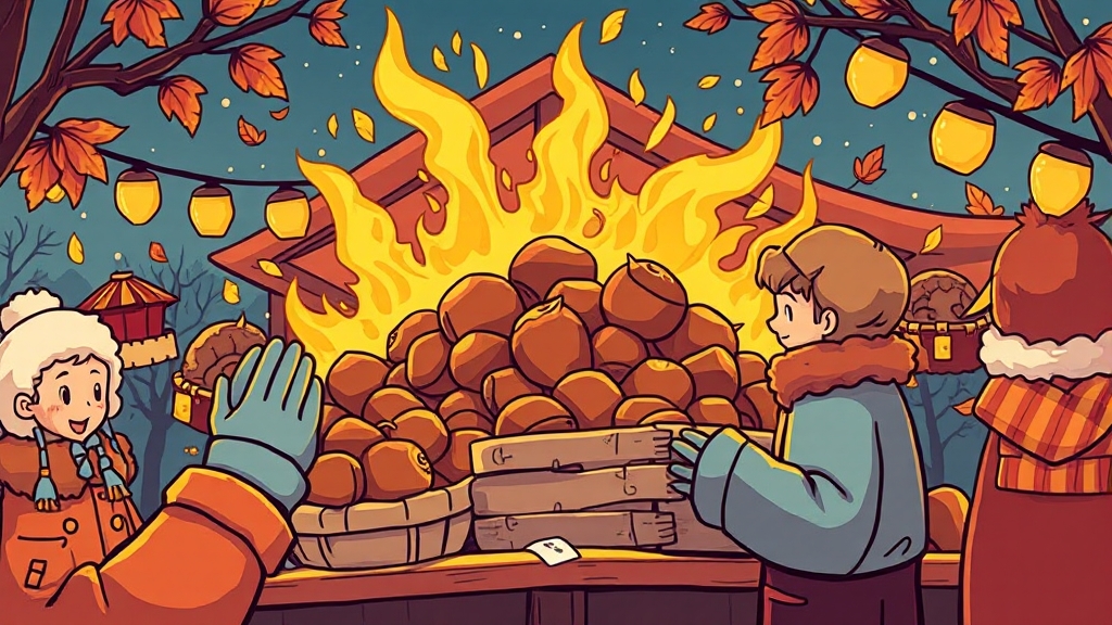 축제 준비물 & 팁 (cartoon 스타일)