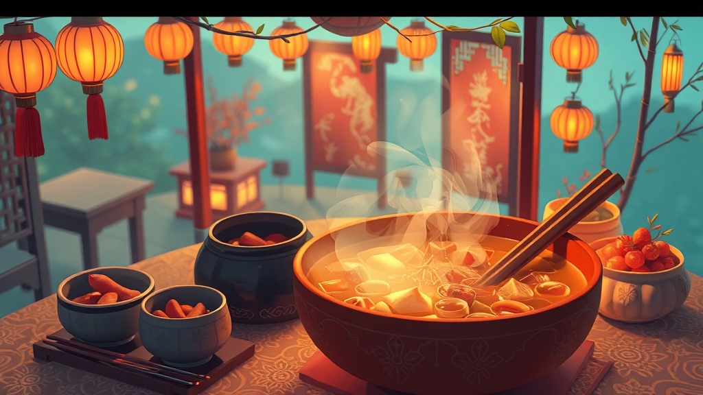 복날의 의미와 유래 (illustration 스타일)
