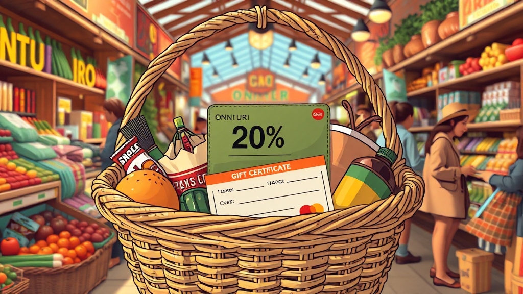 온누리상품권, 활용 꿀팁과 주의사항을 알아두세요! (illustration 스타일)