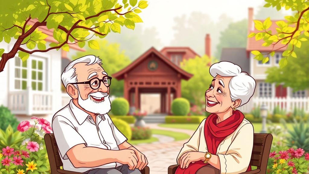 실버타운 FAQ (cartoon 스타일)