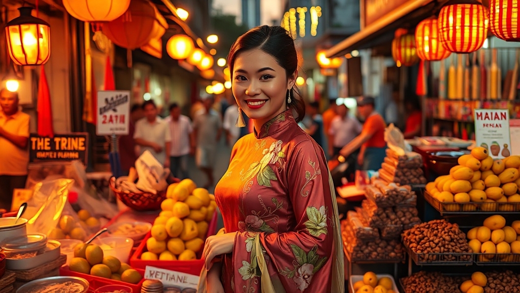 하노이 맛집: 미식 경험 가득 (realistic 스타일)