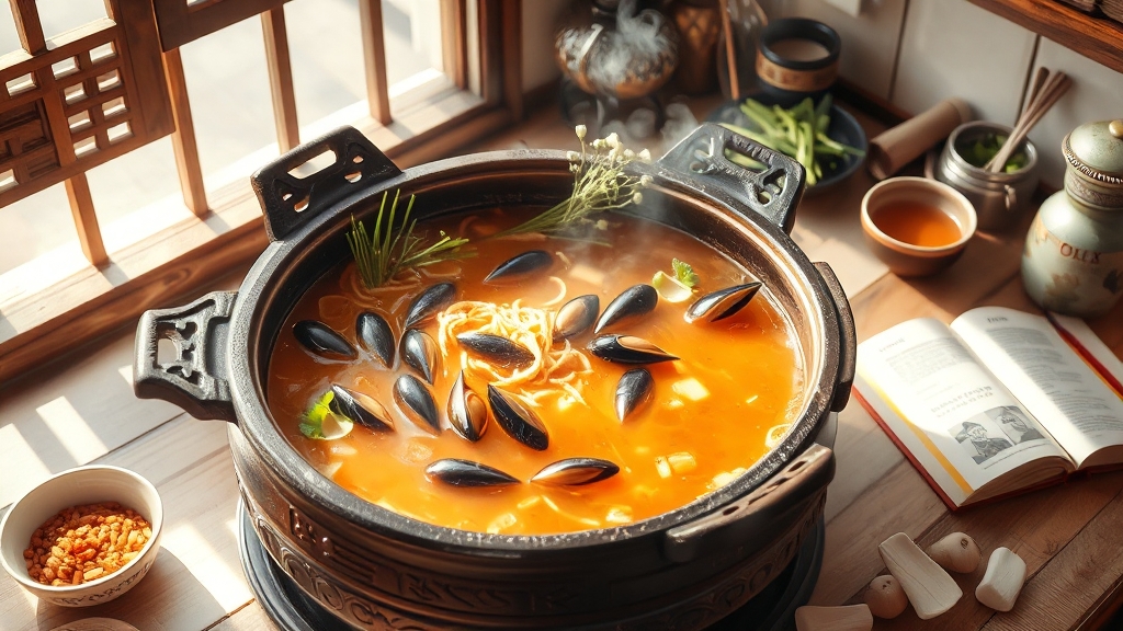 맛 BOOST! 완벽 육수 만들기 (realistic 스타일)