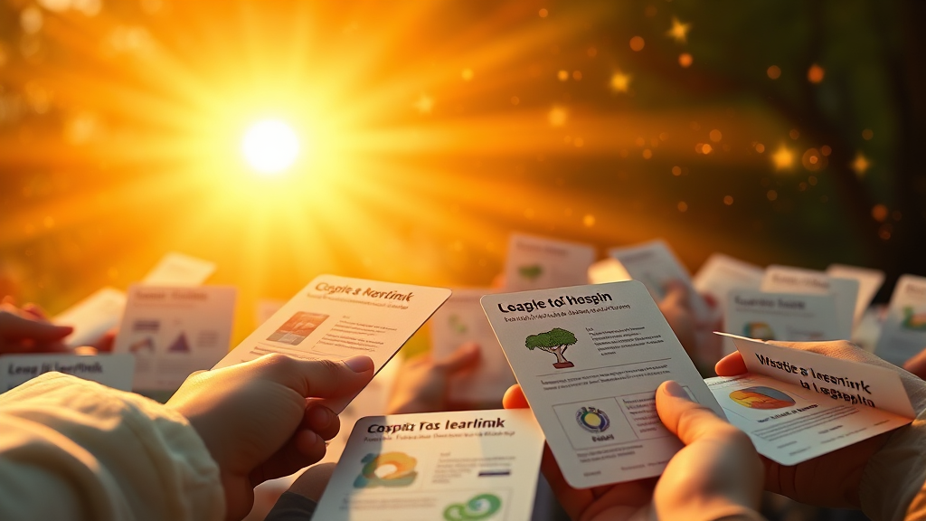 카드 활용 꿀팁 & 유의사항 (realistic 스타일)