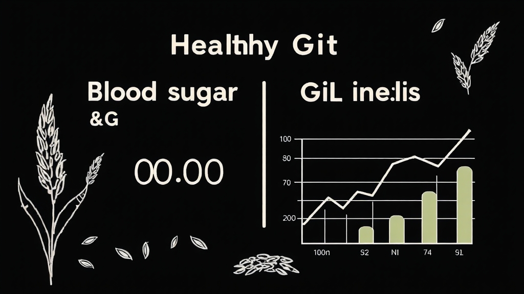 GI/GL 지수, 핵심 지표 (illustration 스타일)