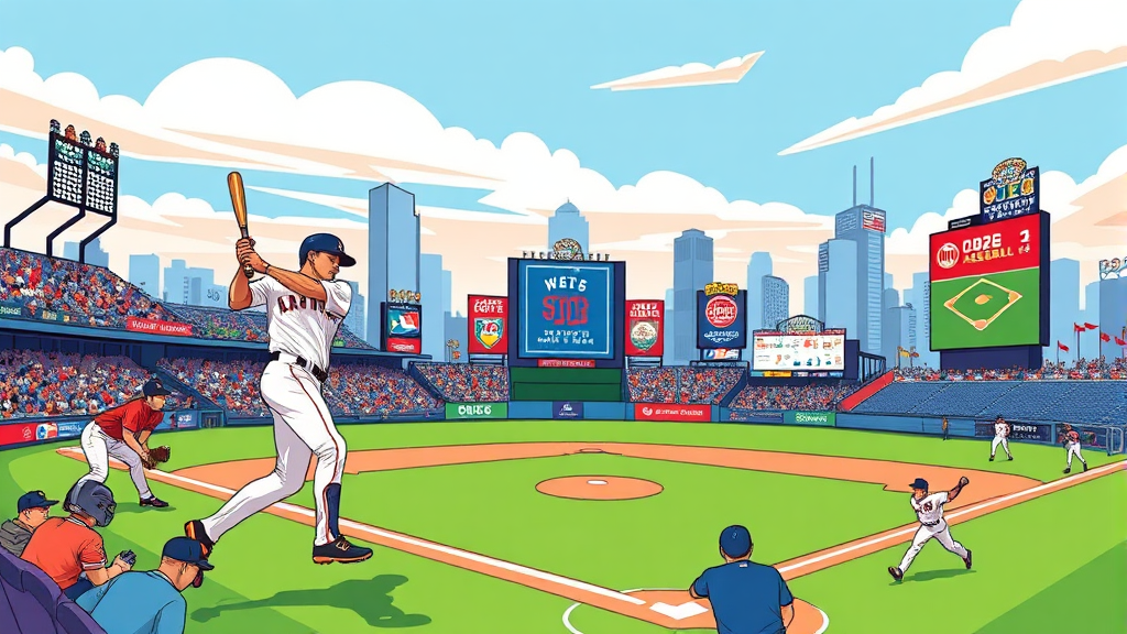 2026 WBC 대회 개요 및 주요 정보 (cartoon 스타일)