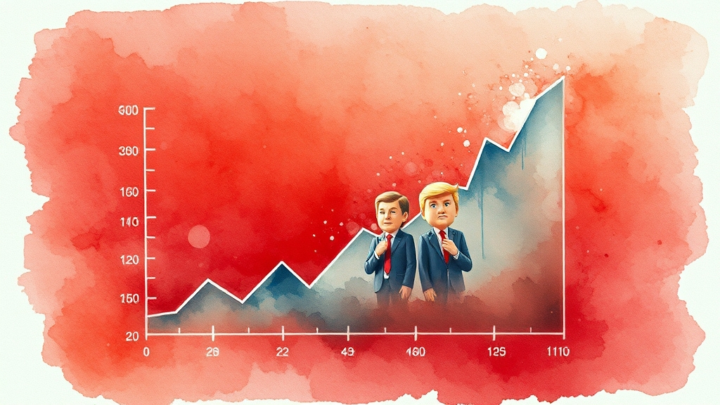 시장과 투자에 미치는 영향은? (watercolor 스타일)