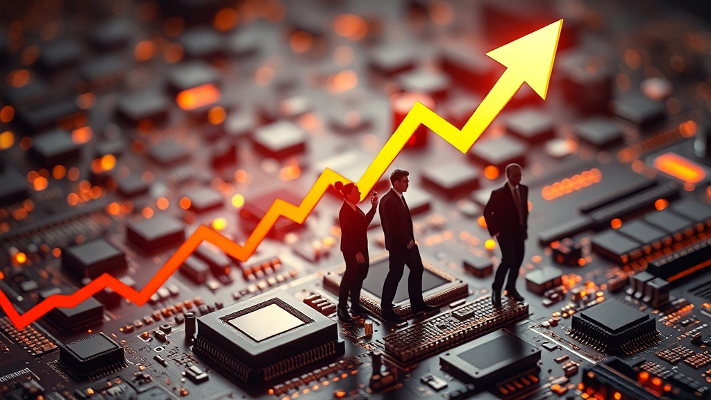 한미반도체 주가 급등세 (realistic 스타일)