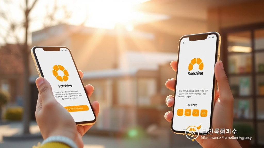 햇살론, 어떻게 신청하나요? (realistic 스타일)