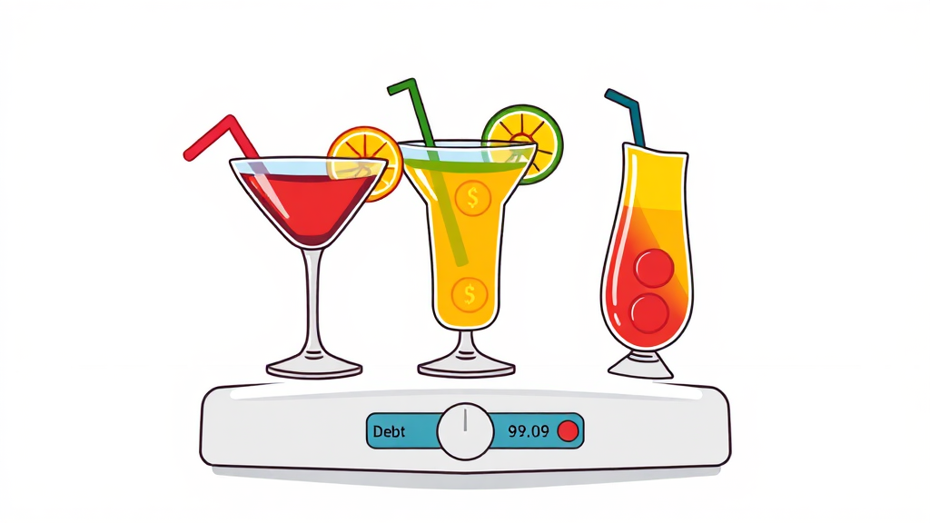 신용점수 구성 요소 완벽 분석 (cartoon 스타일)